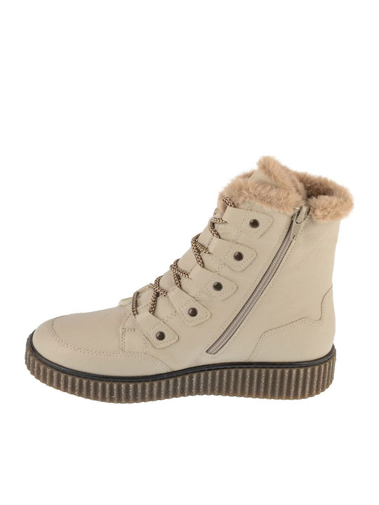 Women's Ankle Boots Beige