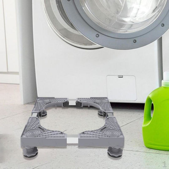 Uncle George 01.05.02-0003 Adjustable Base For Washer/Kitchen/Fridge made of Plastic 1pcs