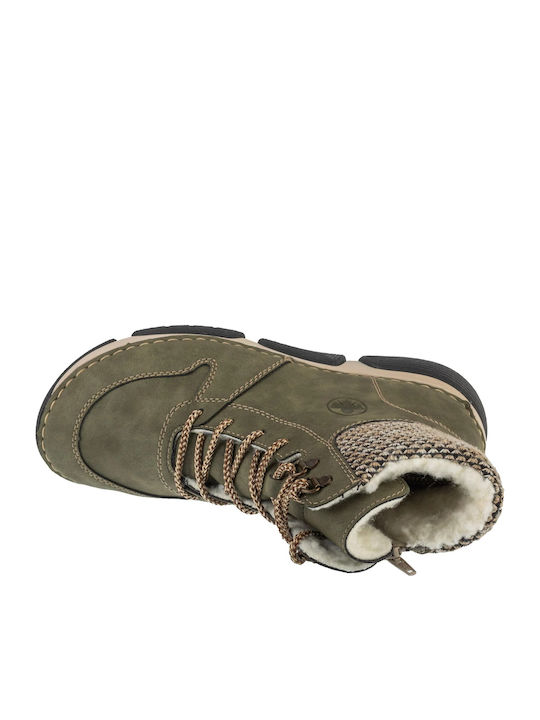 Women's Ankle Boots Khaki