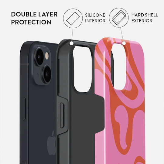 Burga iPhone 15 Plus Fashion Tough Magsafe Hard Case Magsafe Ride Wave