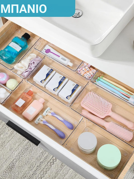 Femmit Drawer Organizer With Transparent Drawers 6 Pieces