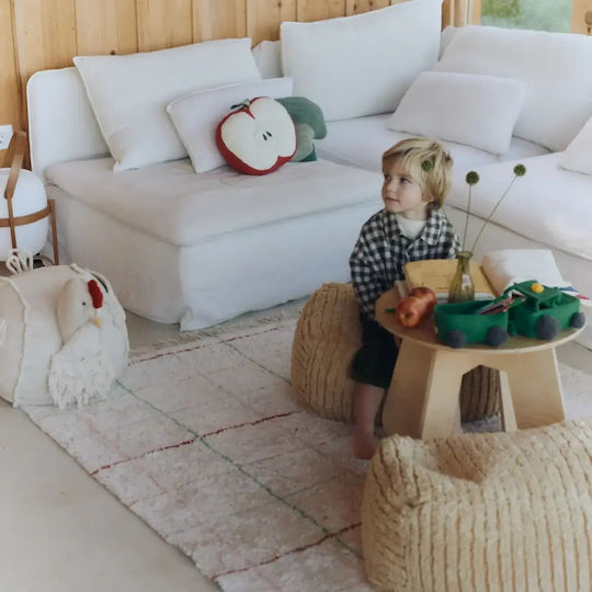 Lorena Canals Handmade Kids Synthetic Rug 90x130cm