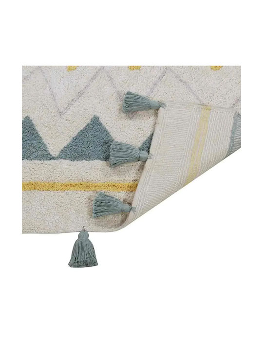 Lorena Canals Azteca Χειροποίητο Παιδικό Χαλί Πολύχρωμο 120x160cm