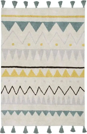 Lorena Canals Azteca Handmade Kids Rug Multicolor 120x160cm