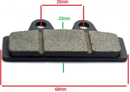 Plăcuțe De Frână Pentru Scuter Electric R80547440