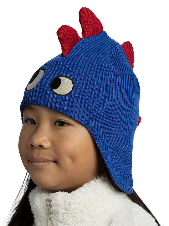Kids Beanie Knitted Navy Blue