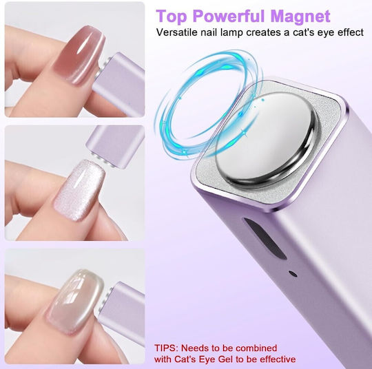 3 In 1 Mini Stick Λάμπα Μαγνήτης & Jelly Stamp 3w
