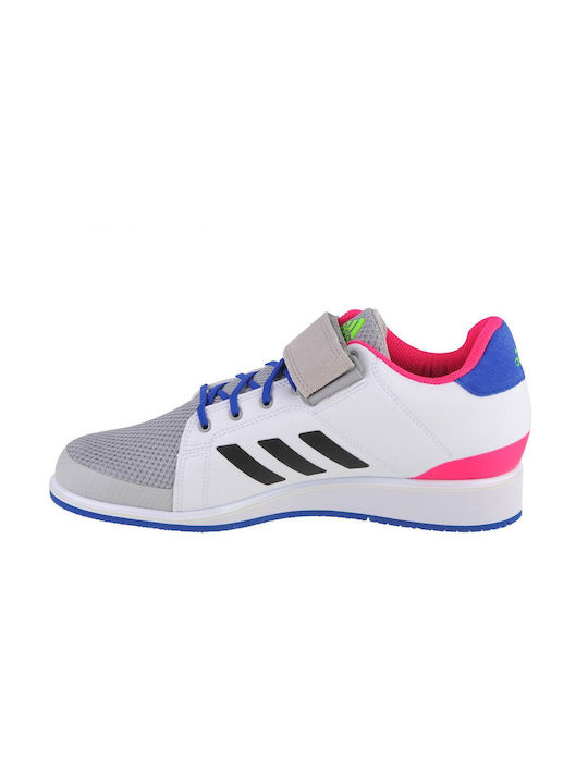 Power Perfect III Sport Shoes Crossfit Cloud White / Core Black / Team Solar Green