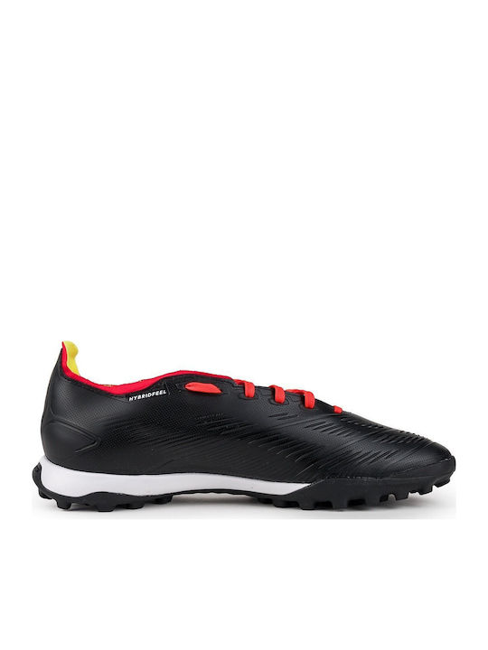 adidas Predator League Pantofi de Fotbal cu talpă cu crampoane Core Black / Cloud White / Solar Red