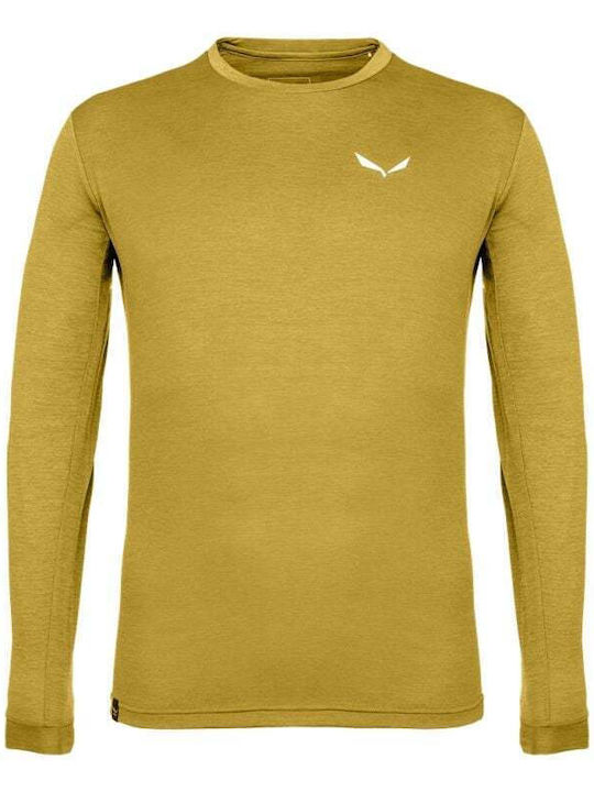 Pluez Melange Αθλητικό T-shirt Yellow