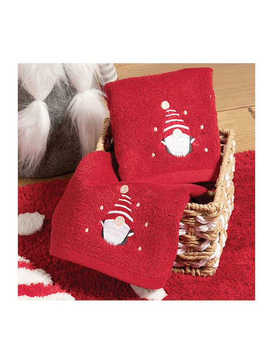 Nef-Nef Homeware Комплект Коледни Кърпи Червен Д50xШ30см. 2бр