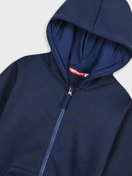 Kinder-Sweatshirt Strickjacke mit Kapuze Μαρεν