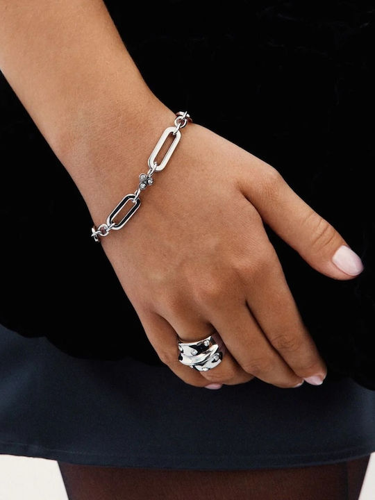 Edblad Damentrailing Armband Kette aus Edelstahl mit Zirkon 16cm Edblad Damentrailing Armband Kette aus Edelstahl mit Zirkon 16cm