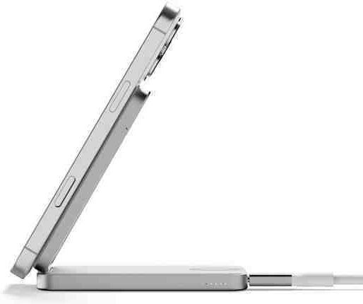 LinQ 3in1 MagSafe Power Bank 8000mAh 20W mit USB-C Ausgangsanschlüsse Graues