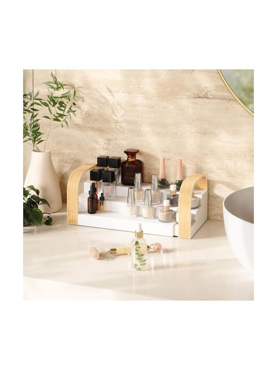 Umbra Plastic Tabletop Spice Rack Organizer Beige