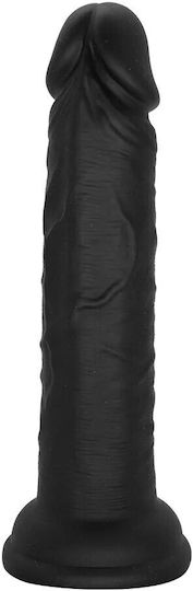 Guilty Toys Realistic Dildo With Suction Cup Black 13.3cm