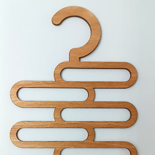 ToXylo Wardrobe Hanger for Ties Wooden SS-6732596 1pcs