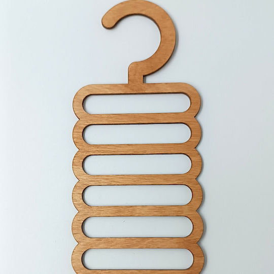 ToXylo Wardrobe Hanger for Ties Wooden SS-4952627 1pcs