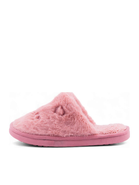 Winter Women's Slippers Pink