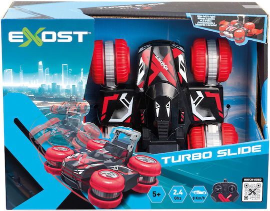 Exost Turbo Slide Τηλεκατευθυνόμενο Αυτοκίνητο Κόκκινο με Κάμερα