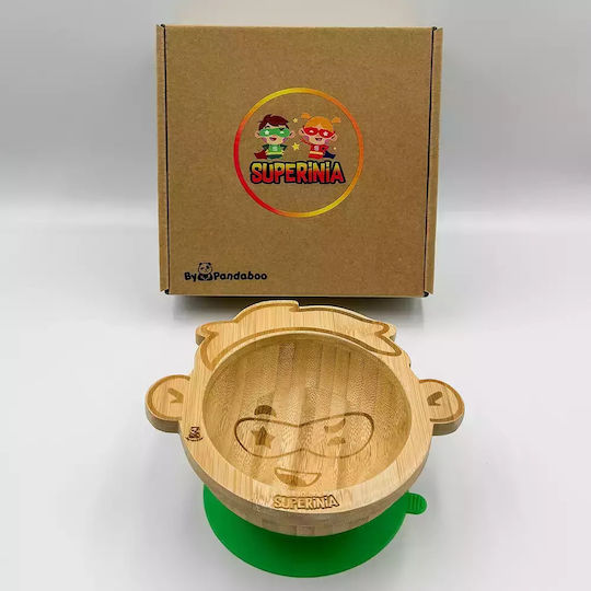 Pandaboo Παιδικό Μπωλ Φαγητού από Bamboo Μωβ