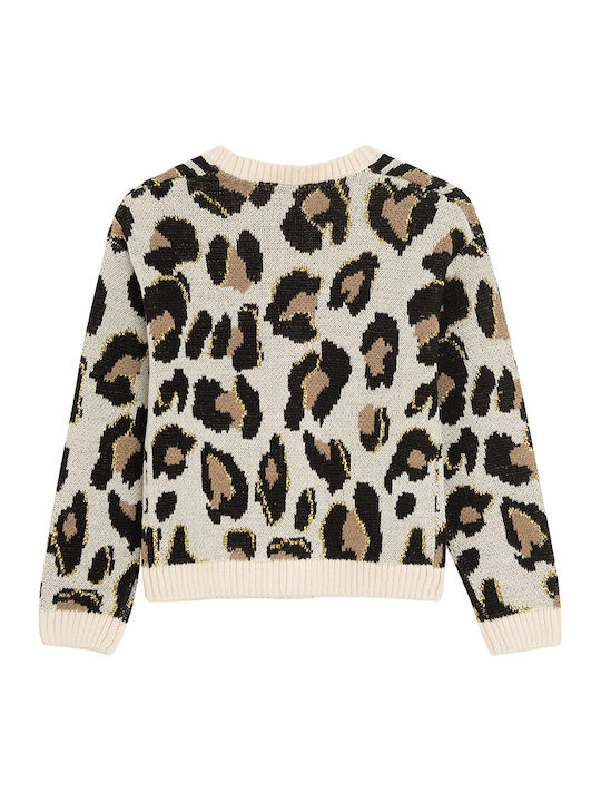 Kids Cardigan Knitted Multicolored
