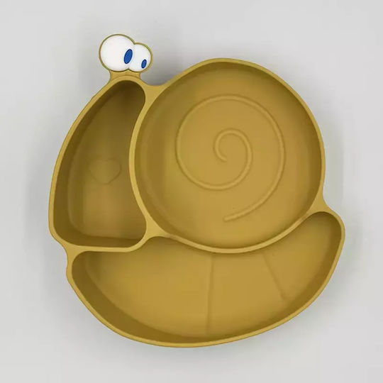 Pandaboo Baby Food Plate made of Silicone Blue