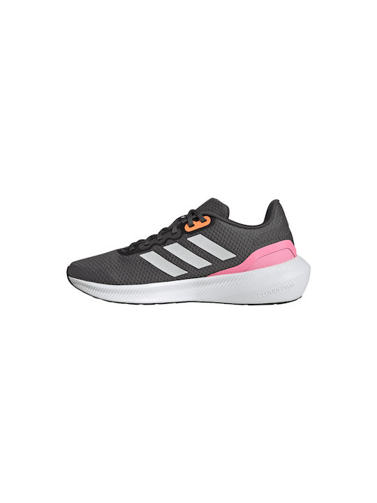 Runfalcon 3 Sport Shoes Running Grey Six / Crystal White / Beam Pink