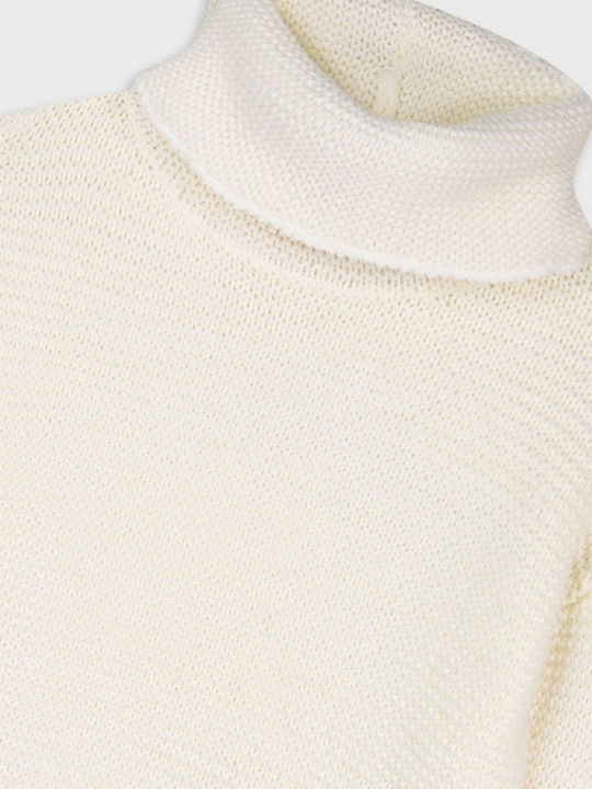 Kinderpullover Langarm Ecru