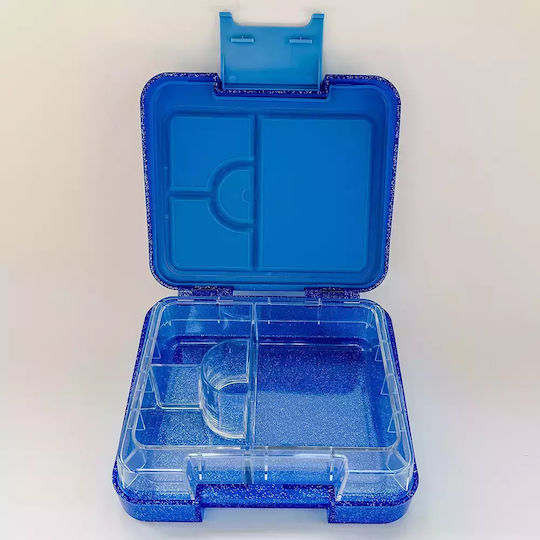Pandaboo Plastic Kids' Food Container Blue