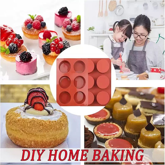 Pandaboo Silicone 6 Cups Baking Pan