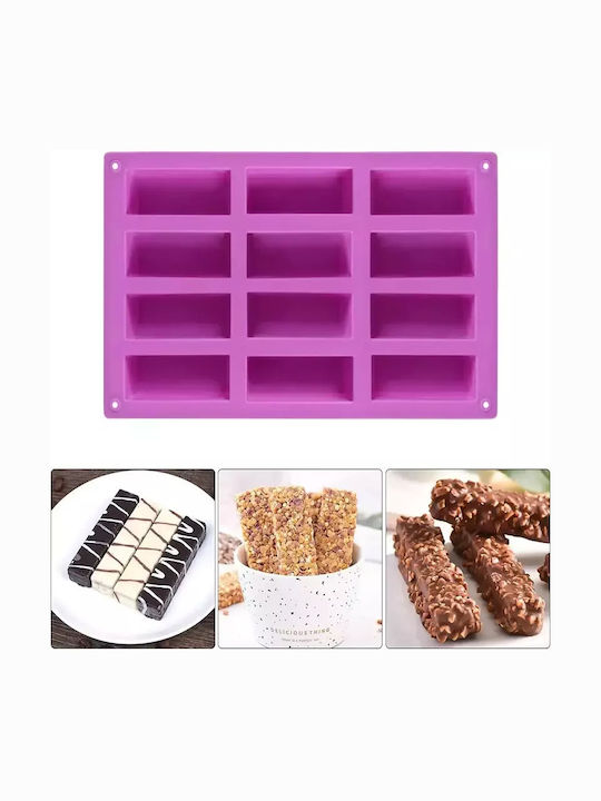 Pandaboo Silicone 12 Cups Baking Pan