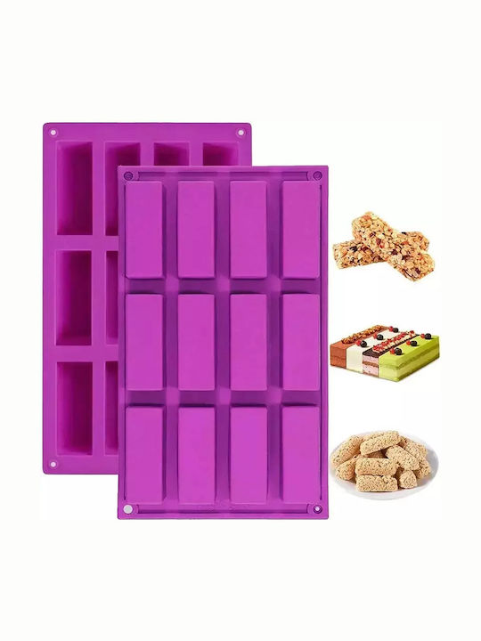 Pandaboo Silicone 12 Cups Baking Pan