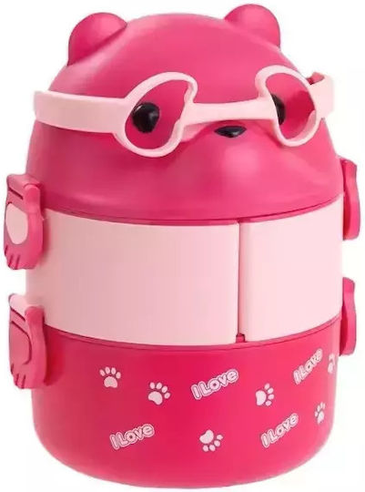 Pandaboo Cutie pentru Mâncare Plastic Gri 1buc