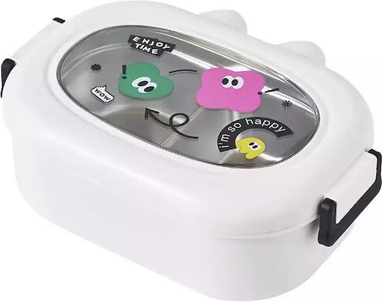 Pandaboo Inox Mittagbox Grün Mit Fächern
