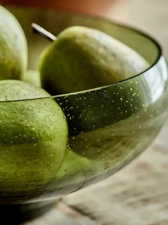 House Doctor Glass Salad Bowl Green 10x10cm