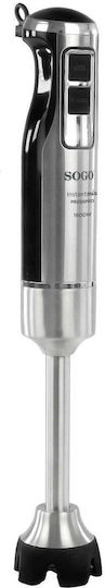 Sogo Sogo Hand Blender with Inox Rod 1600W Silver