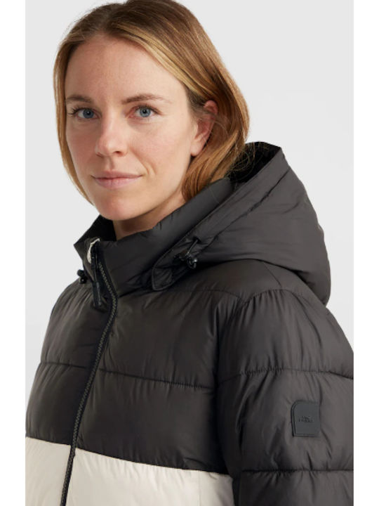 Women's Puffer Jacket for Winter Atmosphere