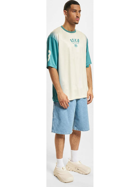 Tricou Sand/green