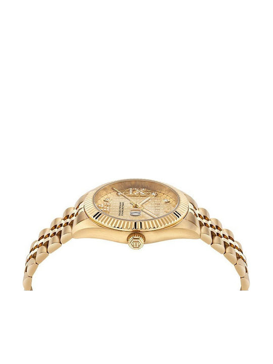 Philipp Plein Women's Watch with Gold Metal Bracelet