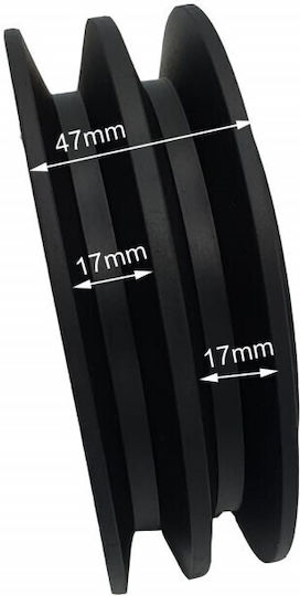 Ambreiaj Compatibil Honda 148mm X 25.4mm 2 Canale 17mm