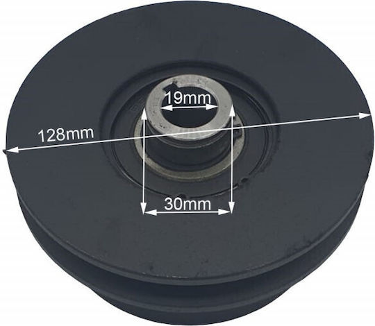 Ambreiaj Compatibil Honda 128 X 19 Mm 1 Șanț 13 Mm