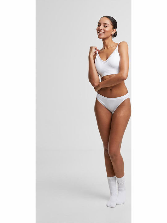 Women's Slip 3Pack White