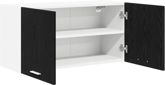 Cabinet Wall Black 80x31x40cm