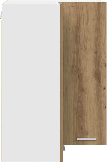Χειροποίητη Δρυς Και Λευκό 57x57x80buc