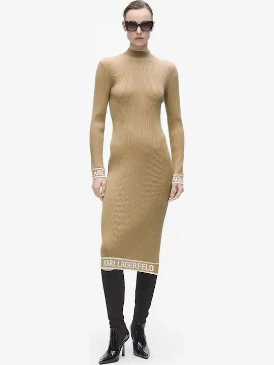 Midi Dress Camel
