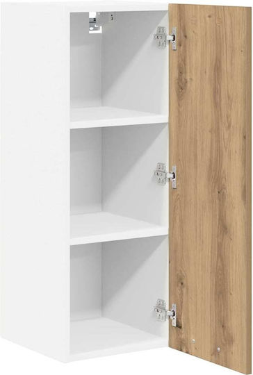 Χειροποίητη Δρυς Και Λευκό 30x31x80buc