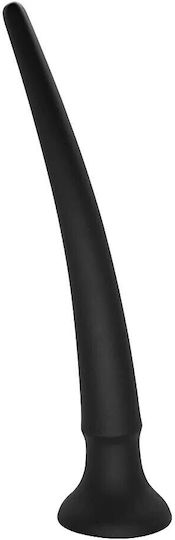 Long Spear Πρωκτικό Ομοίωμα Σιλικόνης Μαύρο 29cm