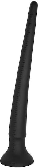 Long Spear Πρωκτικό Ομοίωμα Σιλικόνης Μαύρο 39cm