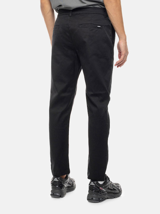 Cover Trousers Chino in Slim Fit Black